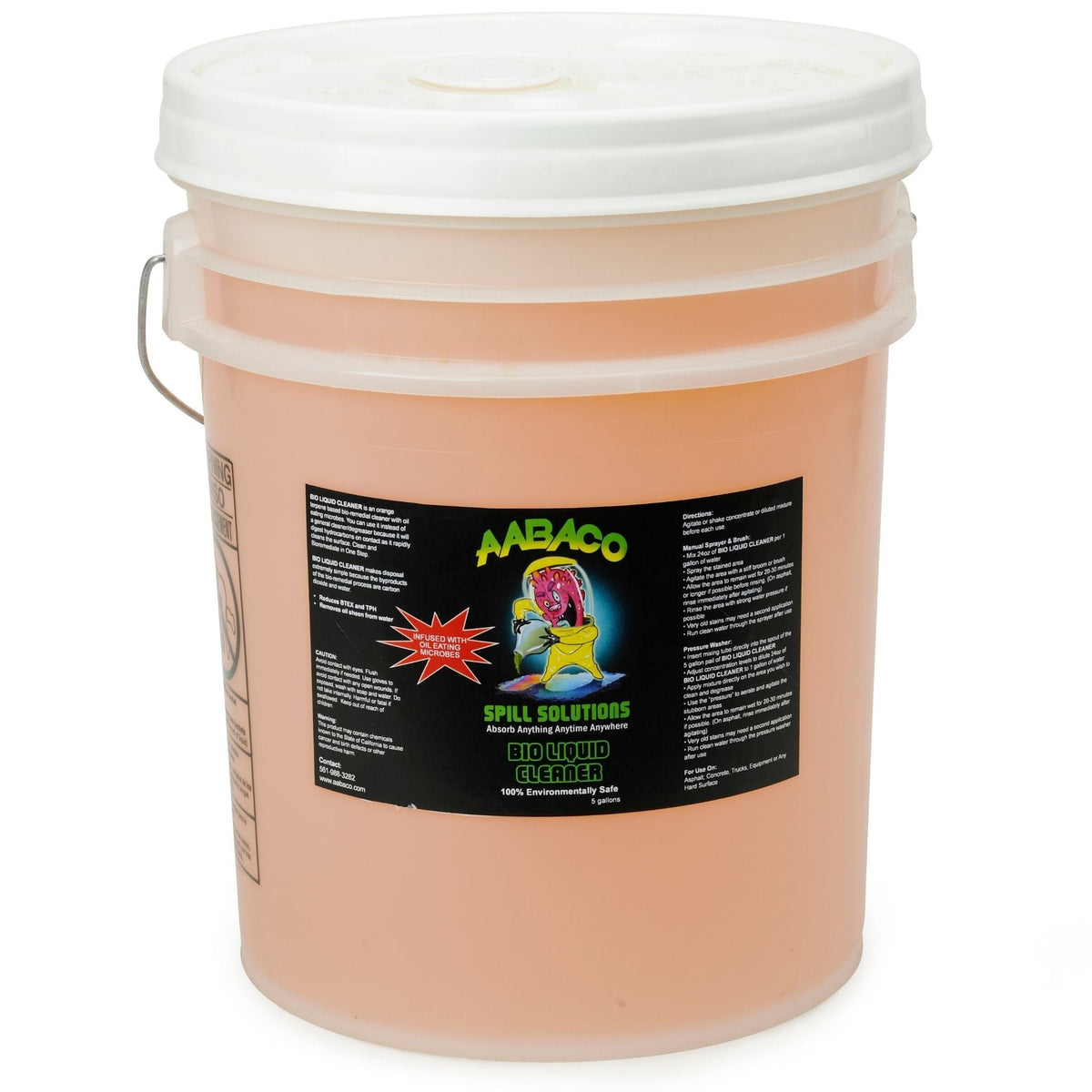 AABACO Biodegradable Liquid Cleaner & Degreaser Infused with Oil
