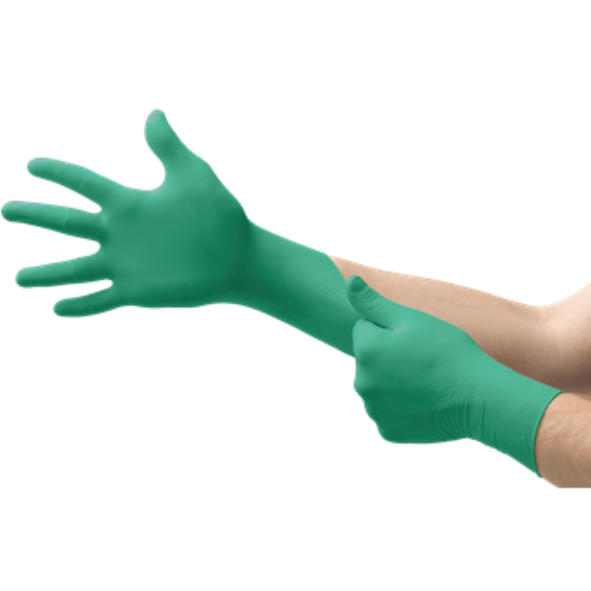 Ansell 92-600 Disposable Nitrile Glove with Enhanced Chemical Splash Protection