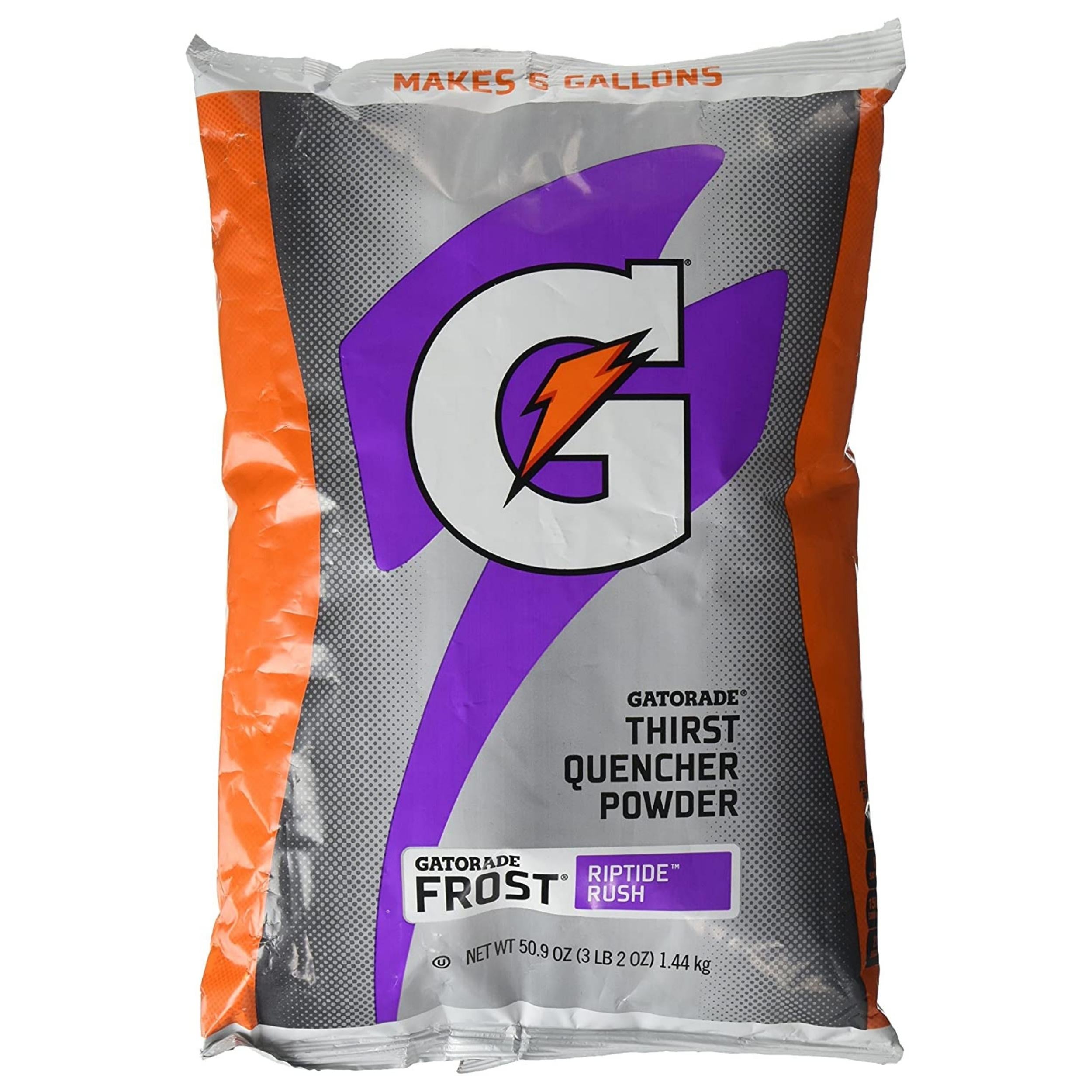 Gatorade - 50.9 OZ Thirst Quencher Instant Powder: Purple Frost Riptide Rush