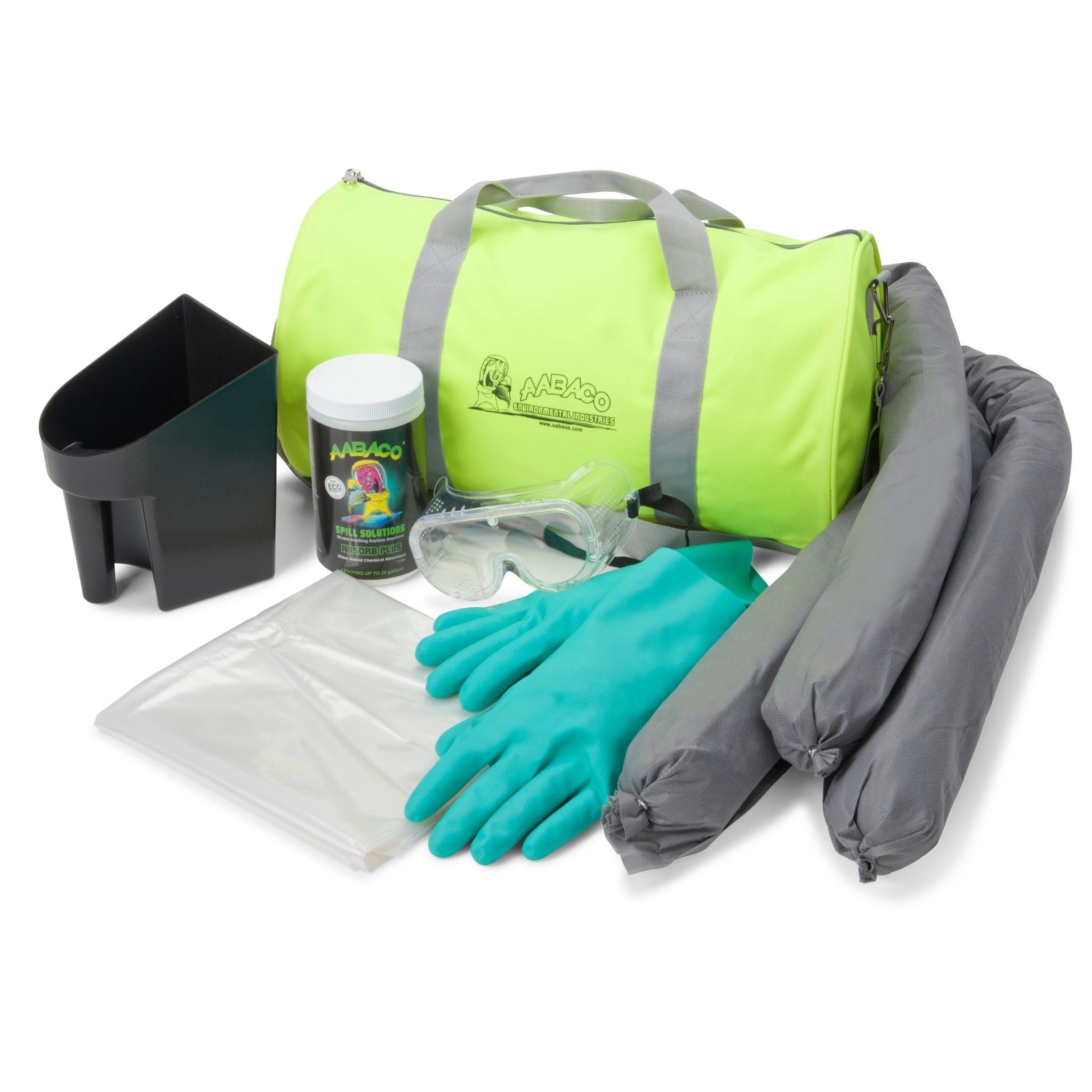 AABACO CHEMICAL ONLY SPILL KIT IN DUFFEL BAG – 40 GALLONS