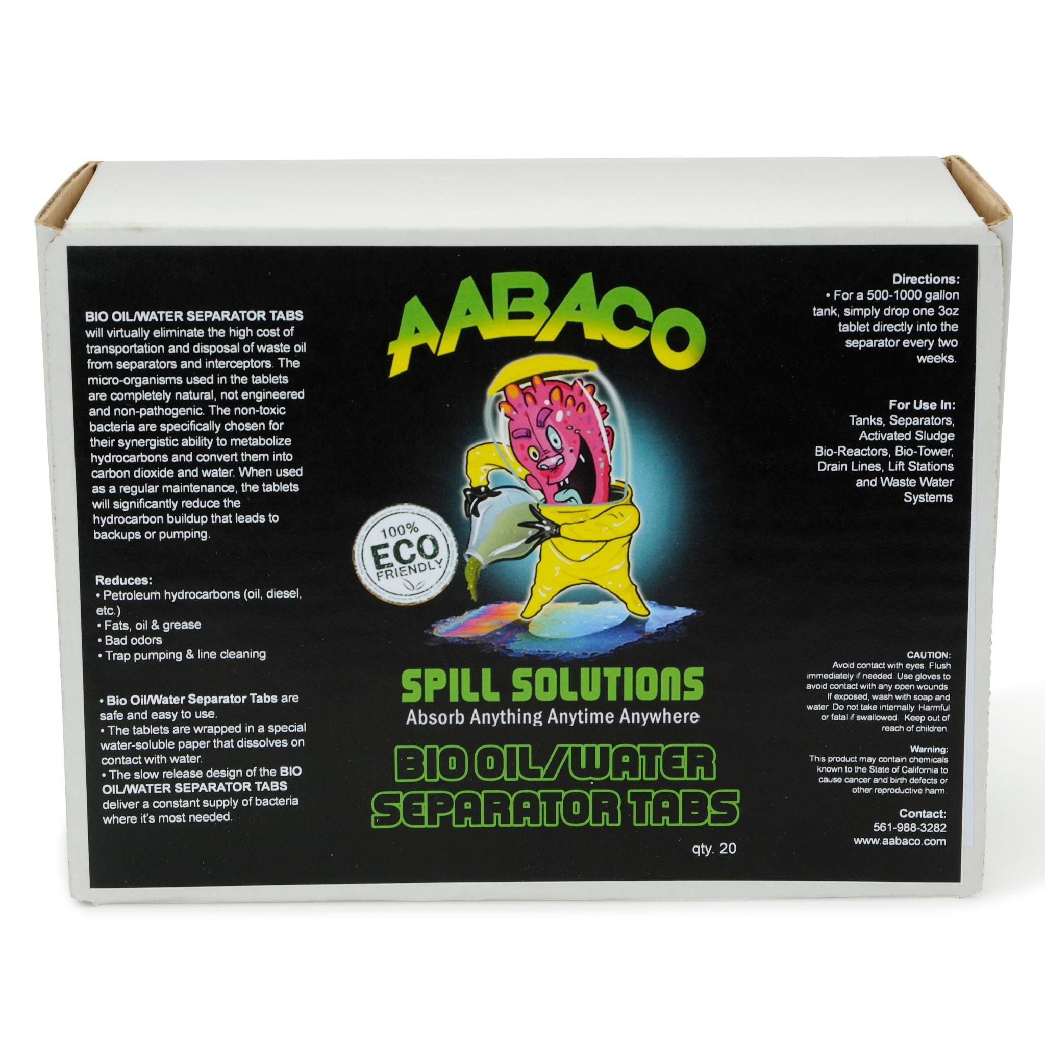 AABACO Oil/Water Separator Tabs - Oil Eating Tablets