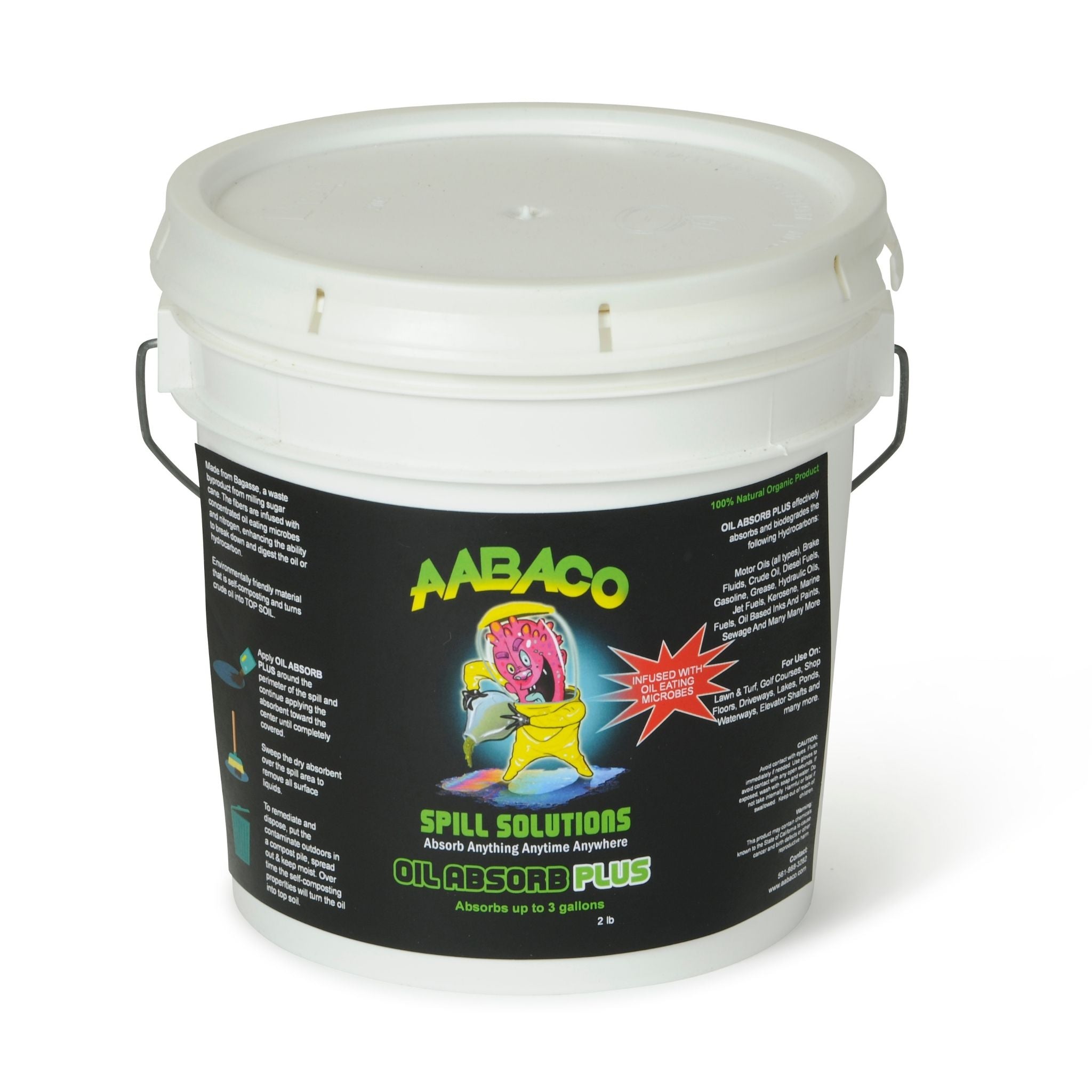AABACO OIL ONLY SPILL KIT IN BUCKET – 5 GALLONS