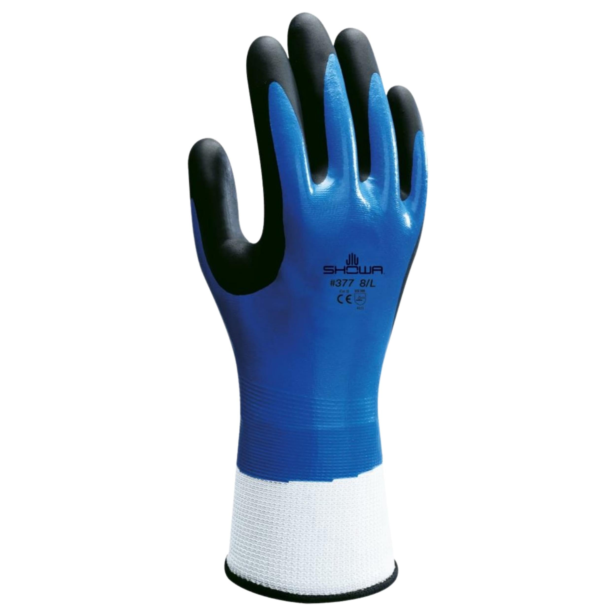 SHOWA 377: Chemical-Resistant Gloves 2 PAIR