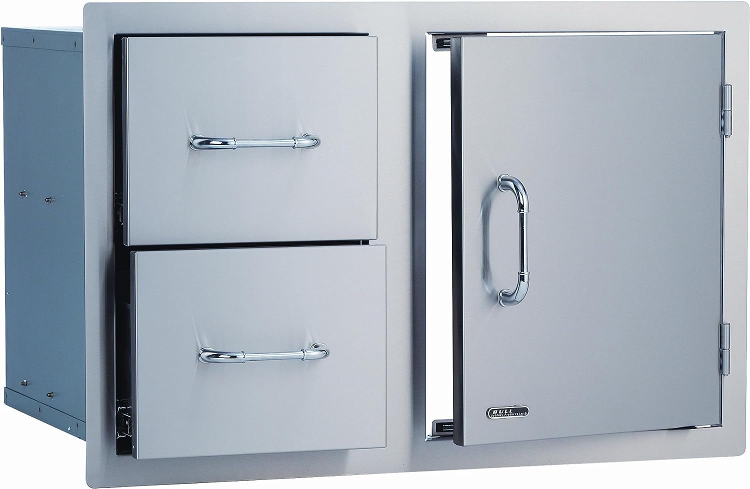 BULL OUTDOOR PRODUCTS 30" Stainless Steel Reversible Door/Drawer Combo