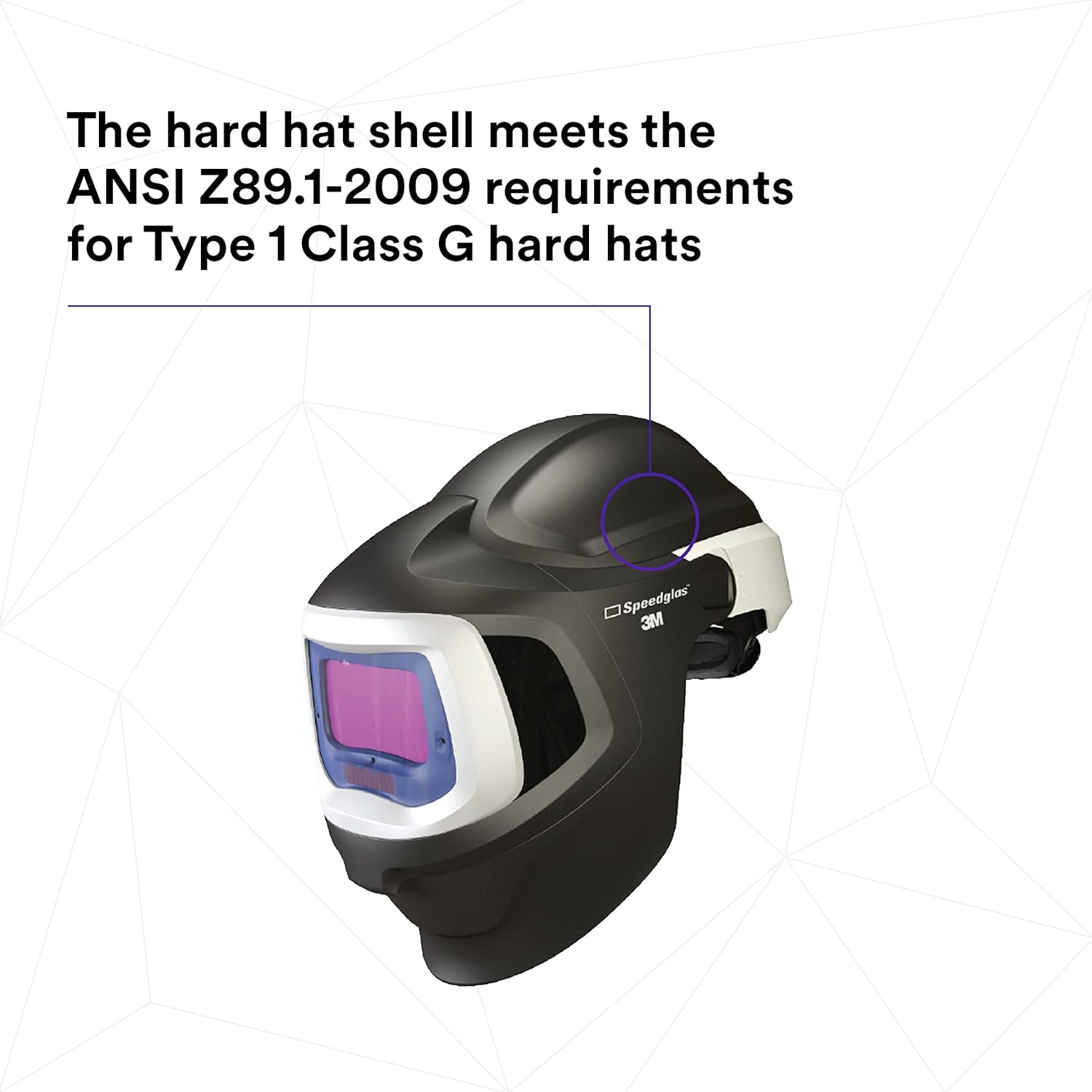 3M™ Adflo™ Powered Air Purifying Respirator HE System w 3M™ Speedglas™ Welding Helmet 9100 MP, 37-1101-30iSW, 1 EA/CASE