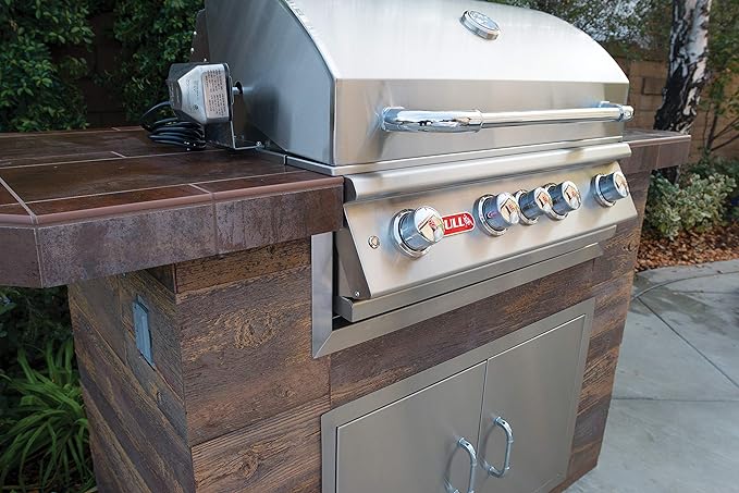 BULL OUTDOOR PRODUCTS 30" Liquid Propane Angus Stainless Steel Drop-In Grill - 4 Burner