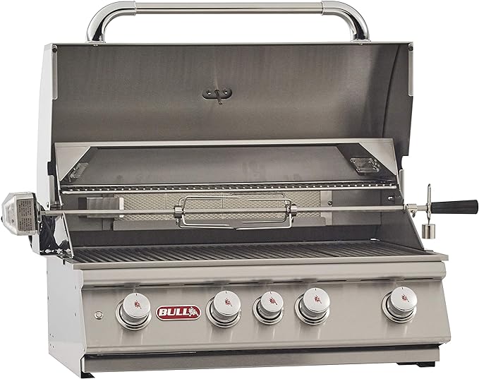 BULL OUTDOOR PRODUCTS 30" Natural Gas Angus Stainless Steel Drop-In Grill - 4 Burner