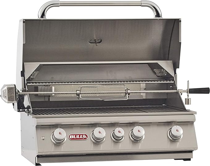 BULL OUTDOOR PRODUCTS 30" Natural Gas Angus Stainless Steel Drop-In Grill - 4 Burner 47629