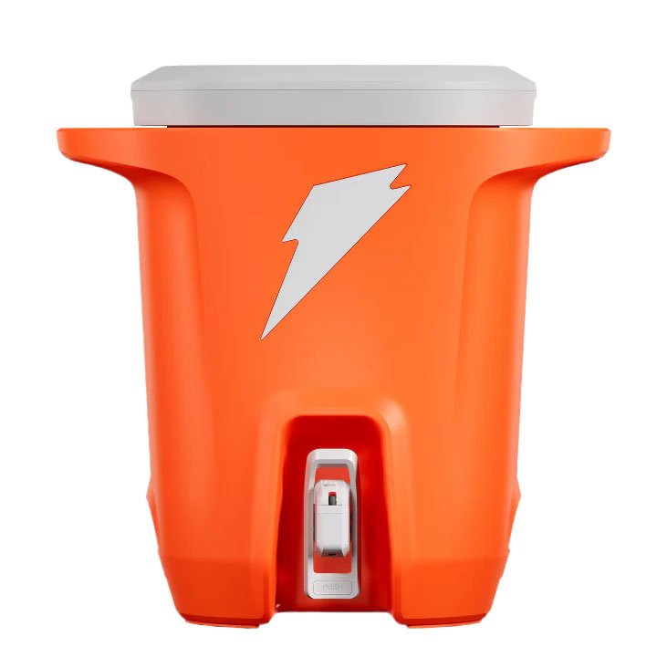 Gatorade Hydration Cooler, 6 Gallon, Orange