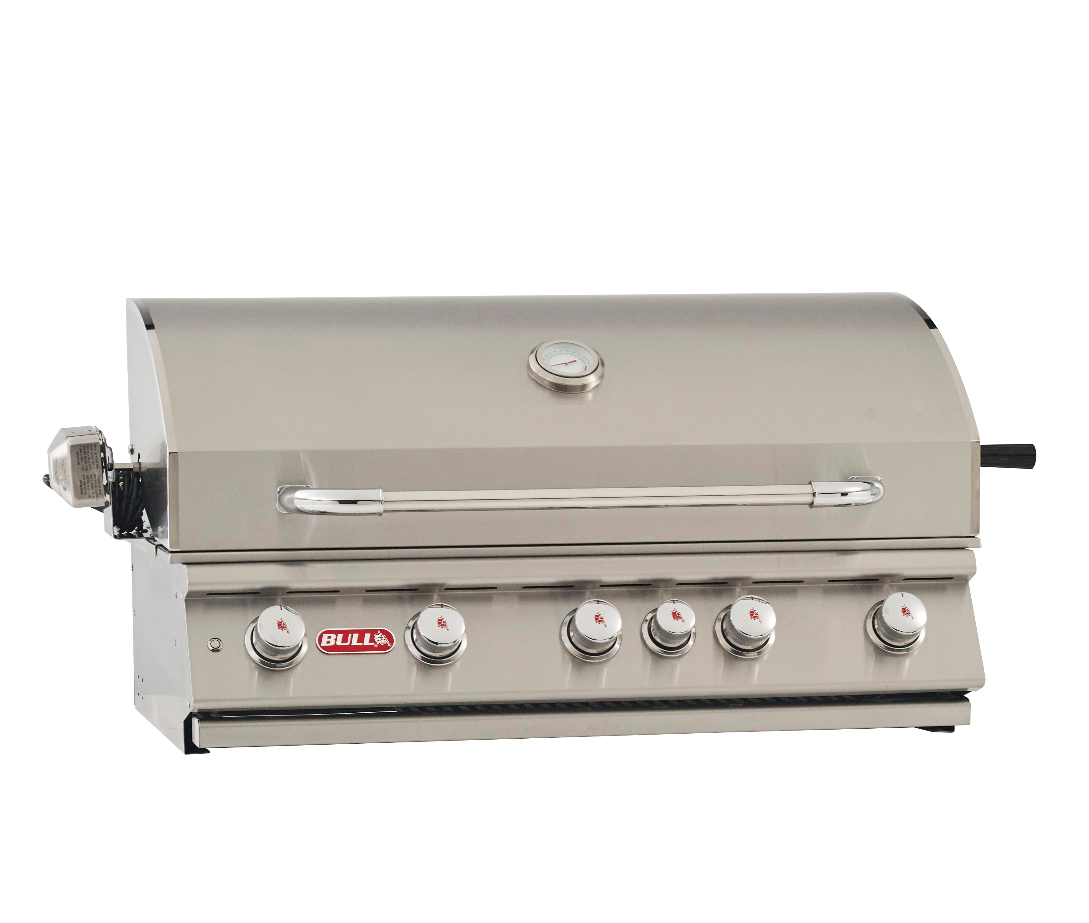 Bull Outdoor Products 38" Natural Gas Brahma Stainless Steel Built-In Gas Grill - 5 Burner 57569