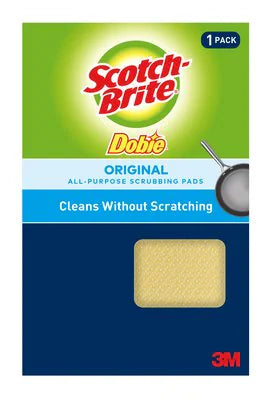 Scotch-Brite Dobie All Purpose Cleaning Pad 4.3"x2.6"x0.5", PK24