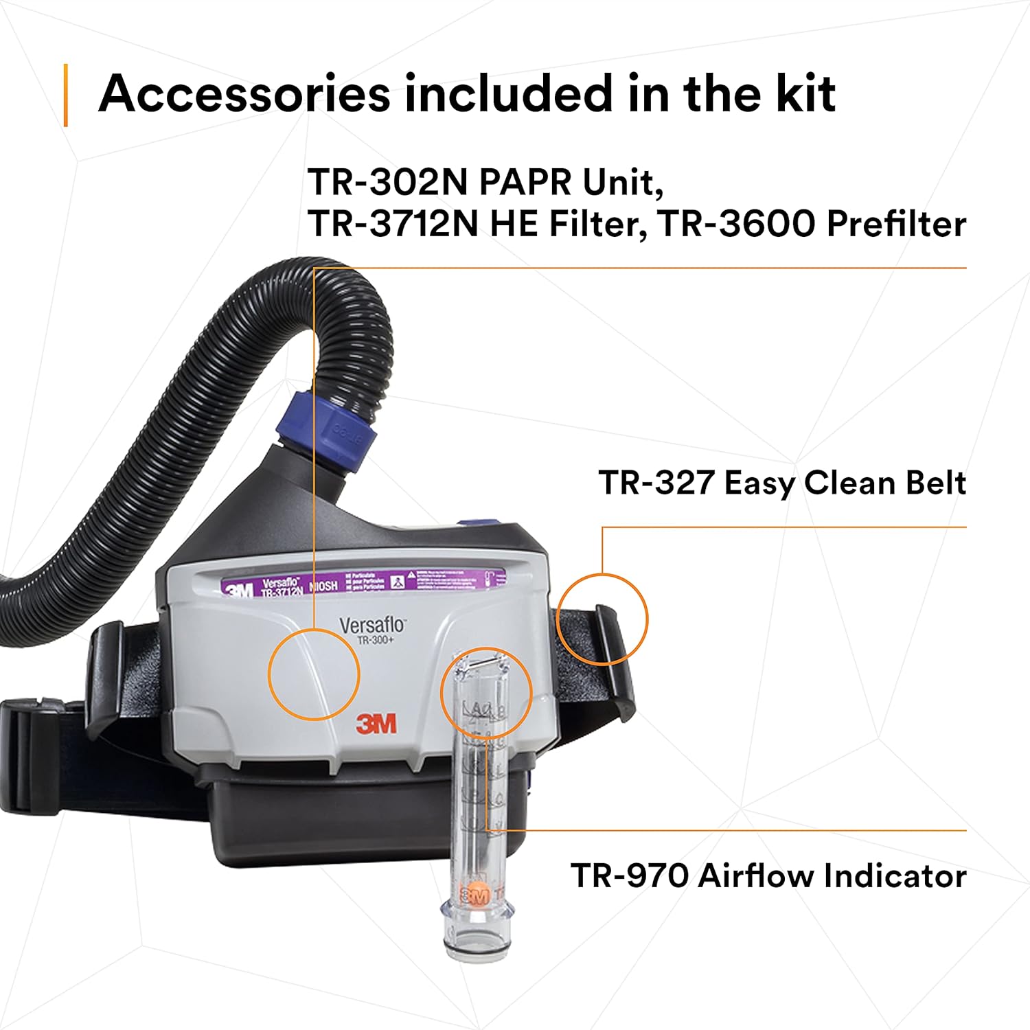 3M™ Versaflo™ Easy Clean PAPR Kit TR-300N+ ECK 1 EA/Case