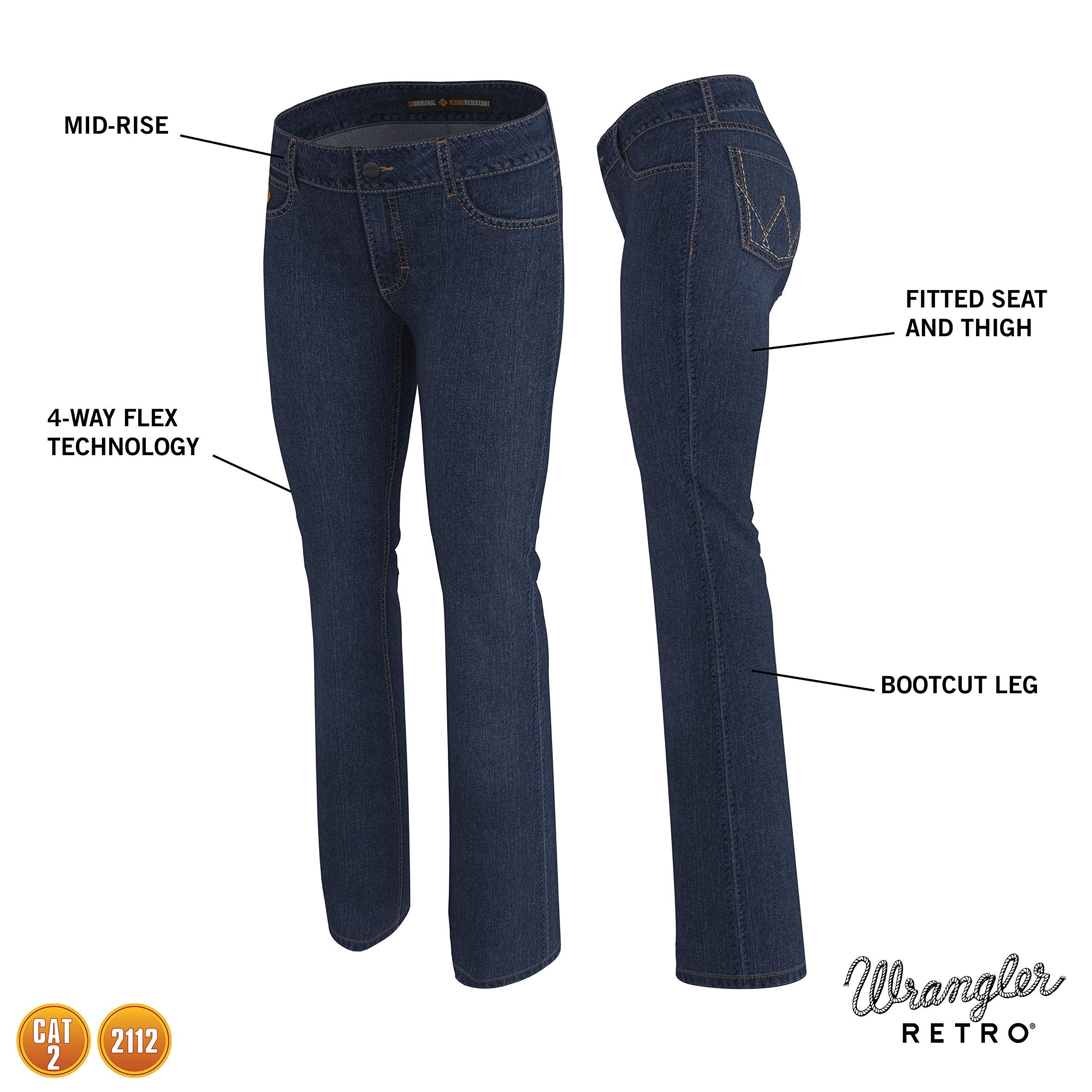 Wrangler Riggs Workwear Women's FR Retro Mae Boot Cut Jean