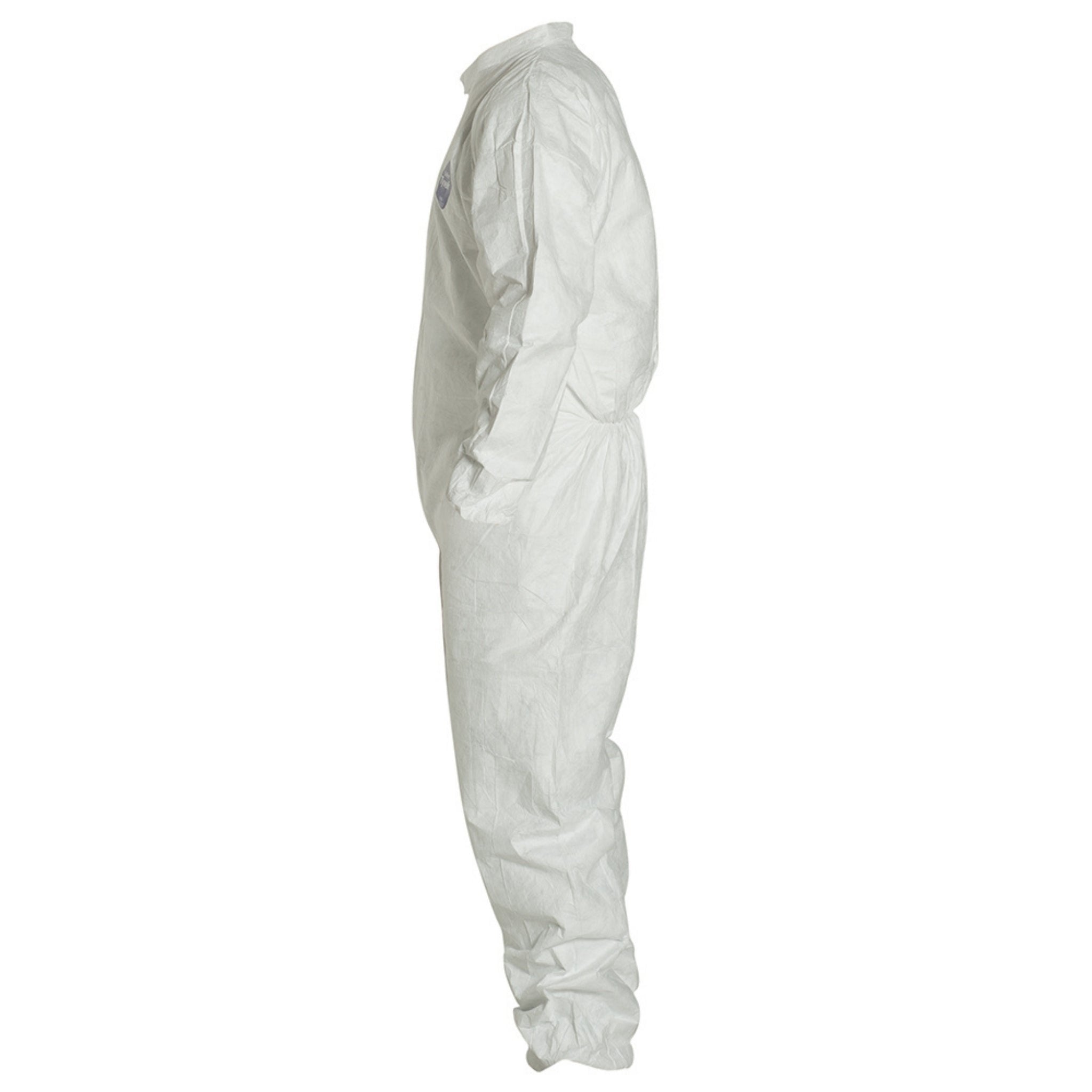 DuPont TY125S- 1 Suit: Tyvek 400  Disposable Protective Coverall, White