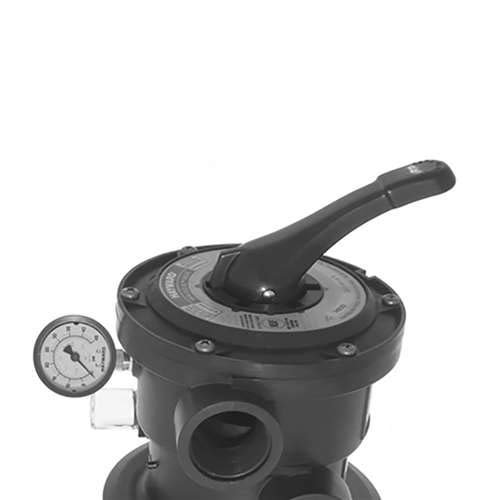 Hayward SP0715ALL VariFlo Side-Mount Control Value, Black