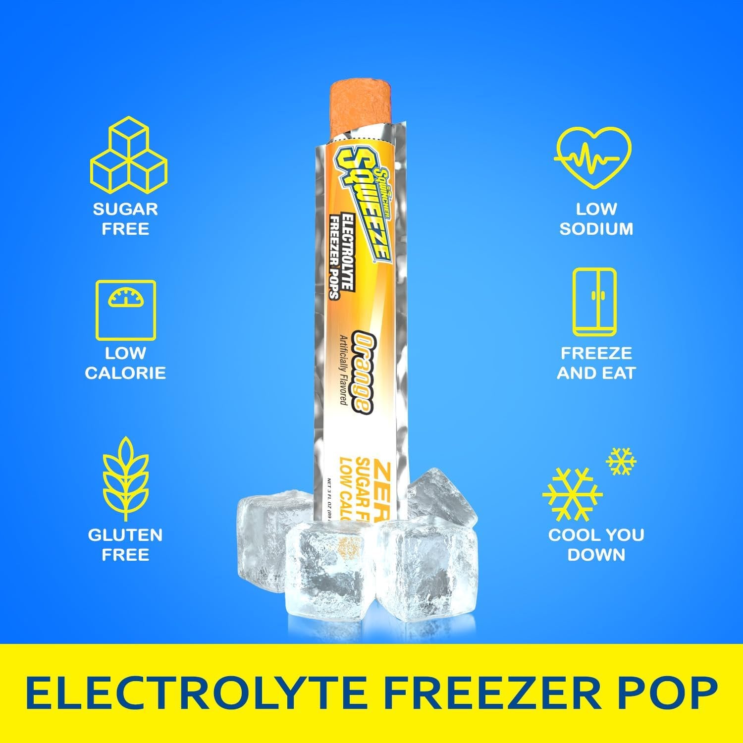 Sqwincher Sqweeze Sugar Free, Low Calorie, Low Sodium Electrolyte Free ...