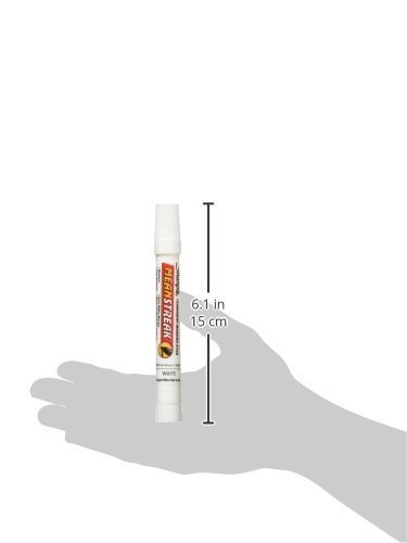 Sharpie 85018 Mean Streak Marking Stick, Broad Tip, White