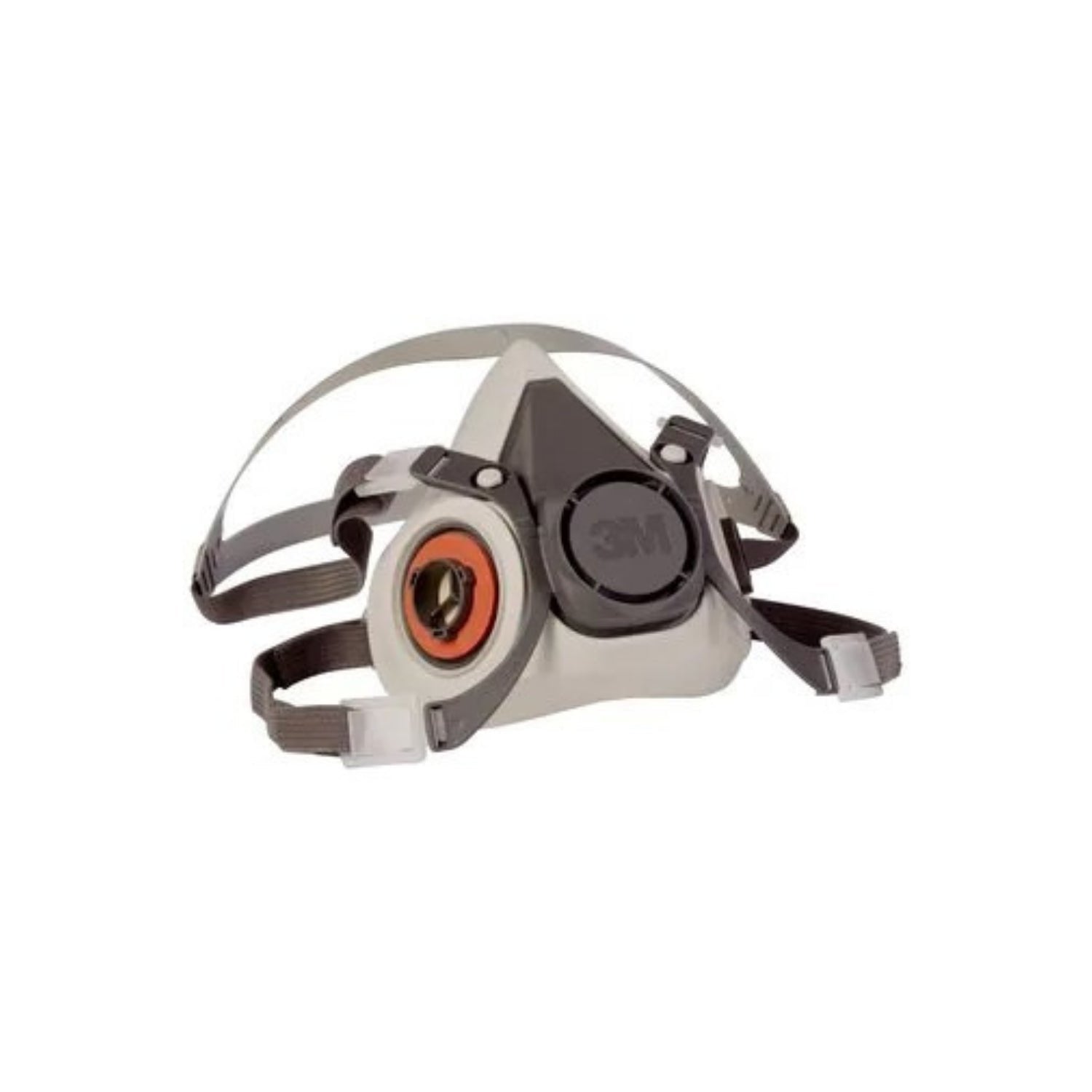 3M™ Half Facepiece Reusable Respirator 6100/07024(AAD) Small - Resist Gases, Vapors, Particulates, Adjustable Strap