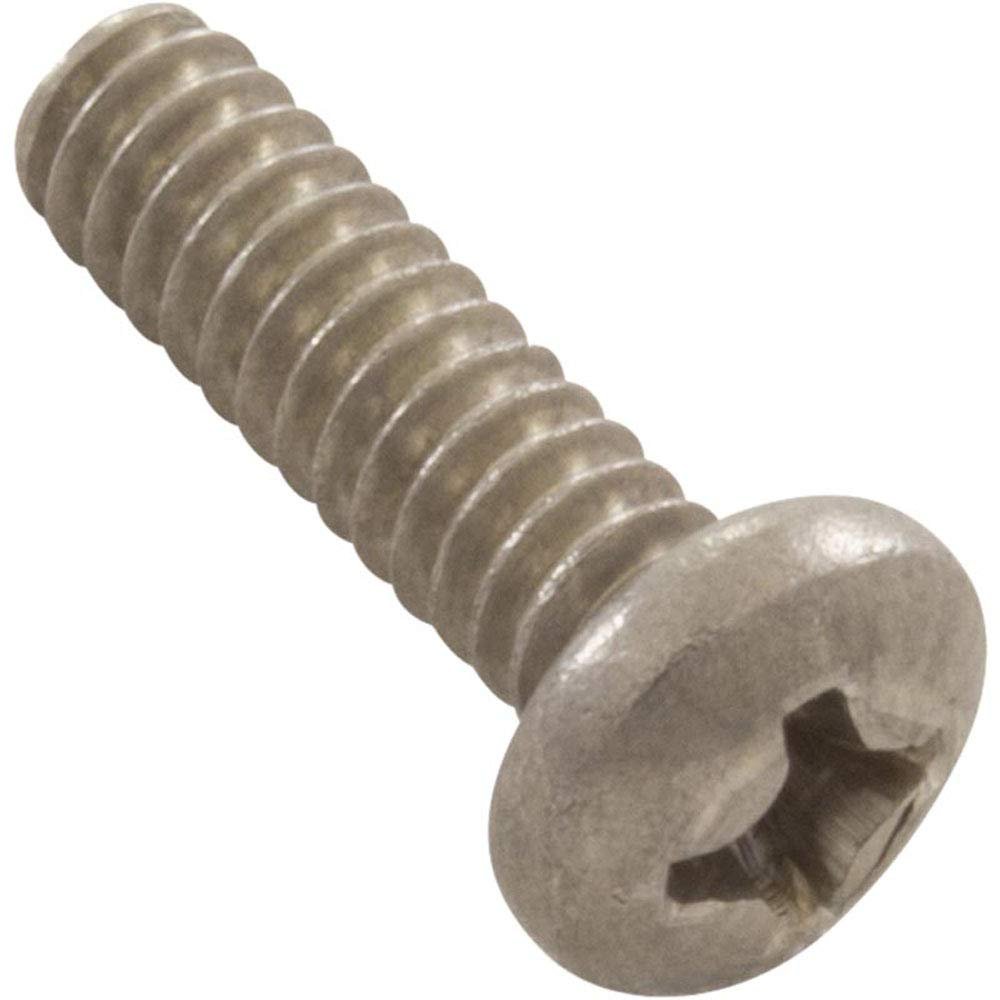 Zodiac C32 6-32-Thread by 1/2-Inch Stainless Steel Pan Head Screw Replacement