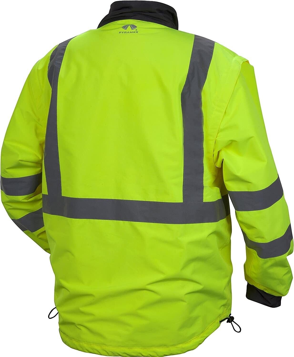 Pyramex RJR3410X2 RJR34 Series Jackets Hi-Vis Lime Windbreaker
