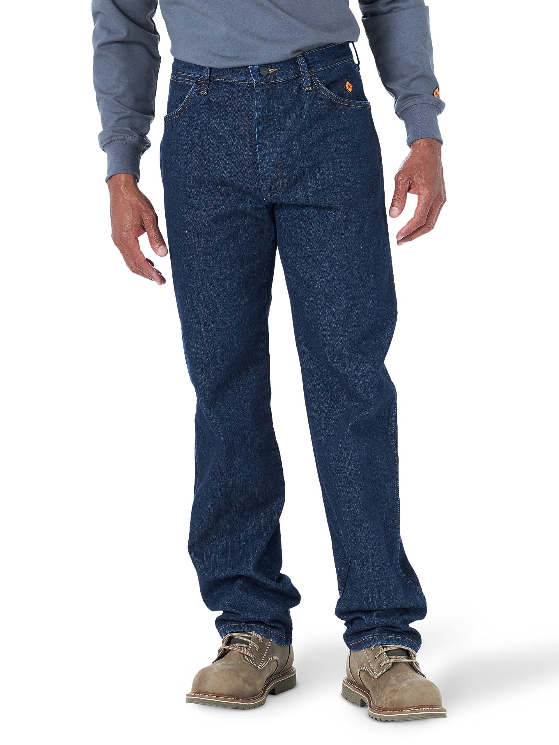 Wrangler Men's Flame Resistant Original Fit Jeans