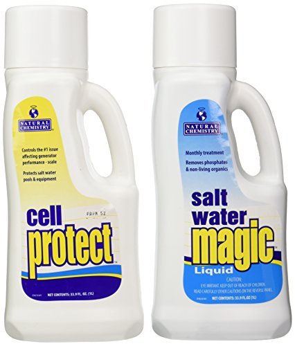Natural Chemistry 7404 Pool Salt Water Maintenance Kit, Multi Packs