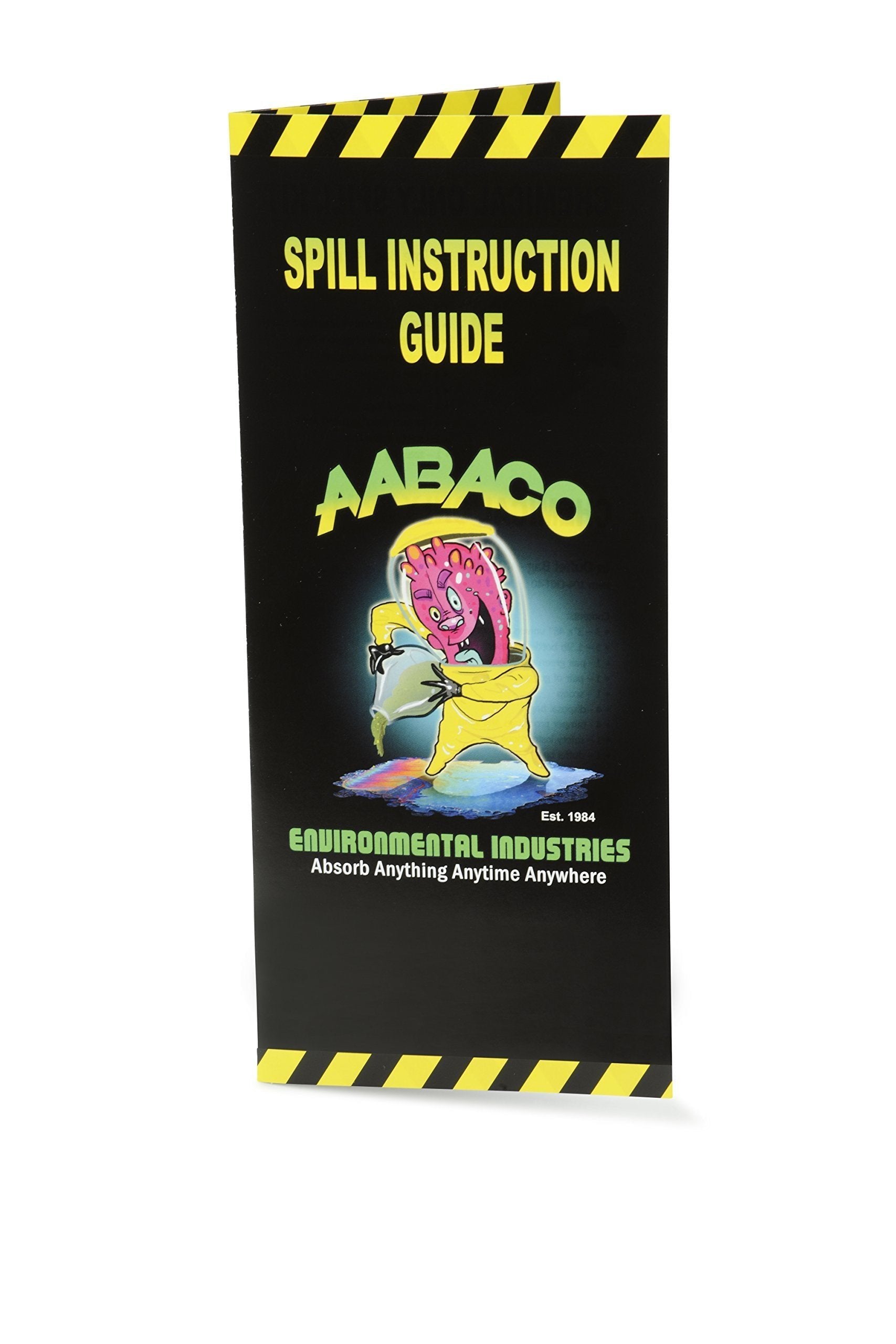 AABACO Universal Spill KIT – Perfect Spill Kits for Trucks - in Portable High Visibility Yellow Tote Bag –for Spill Response – Chemical Or Oil Containment - 2 Kits