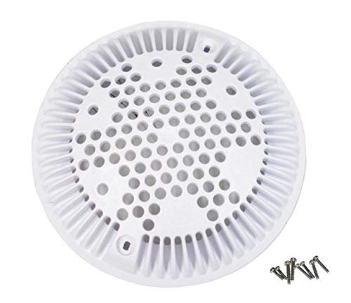 Hayward WGX1048E 8-Inch White Cover Replacement for Hayward Suction and Dual Suction Outlet