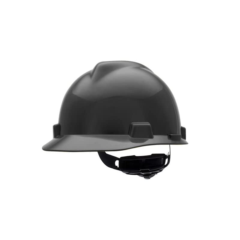 Polyethylene Shell, Superior Impact Protection, Self Adjusting Crown Straps - Standard Size in Black