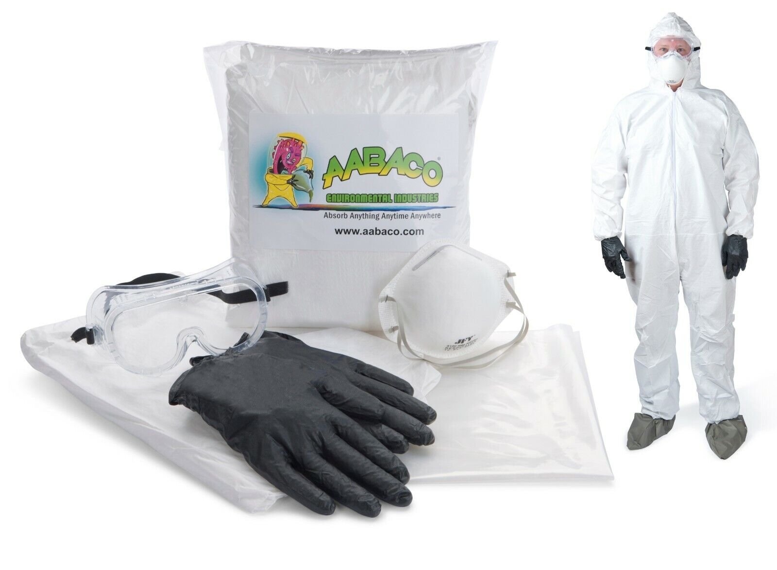 SAFETY SUIT, BUG OUT, SURVIVAL PROTECTION KIT DuPONT TYVEK  X-LARGE