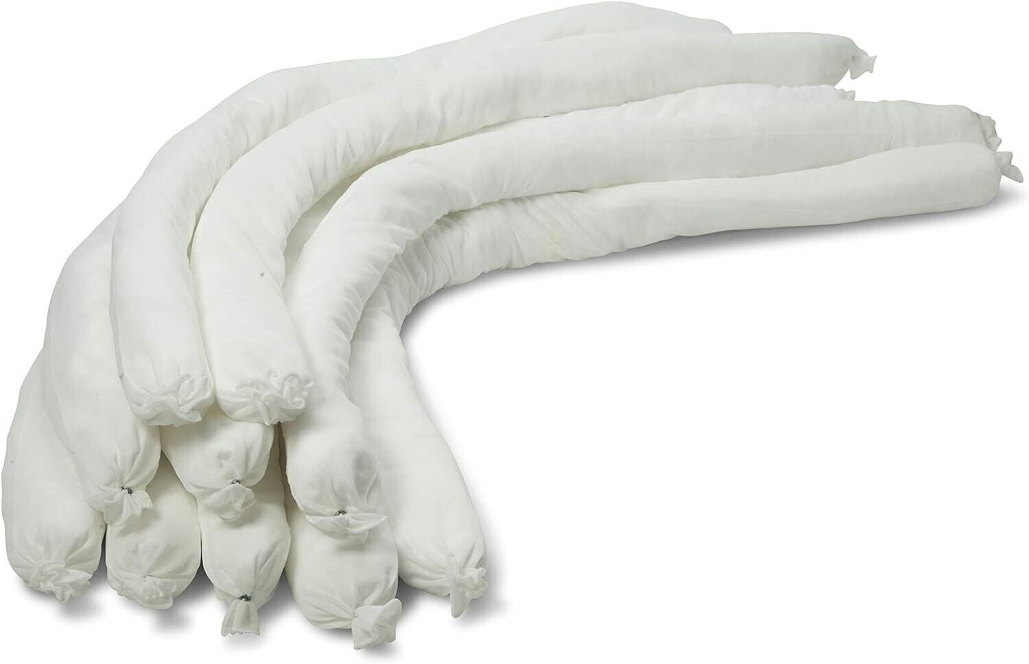 AABACO OIL ABSORBENT SOCK- White Oil Sock – Spill Containment - 3" X 48" 10/Box