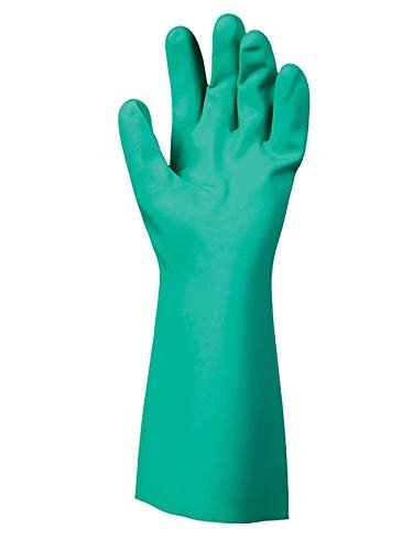 SHOWA Atlas 620 Fully Coated Double-Dipped PVC Chemical Resistant Glove, 12" Length (Pack of 12 Pairs)