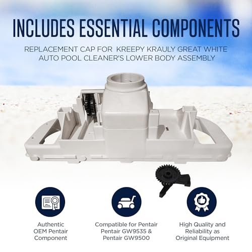 Pentair GW9535 Lower Body Replacement Kreepy Krauly Great White GW9500 Automatic Pool and Spa Cleaner