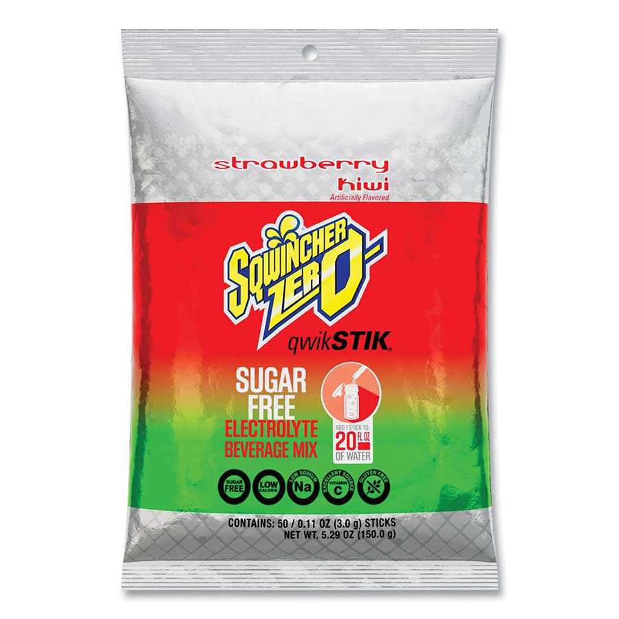 Sqwincher Zero Electrolyte Powder Packets Qwik Stik – Sugar Free Drink ...