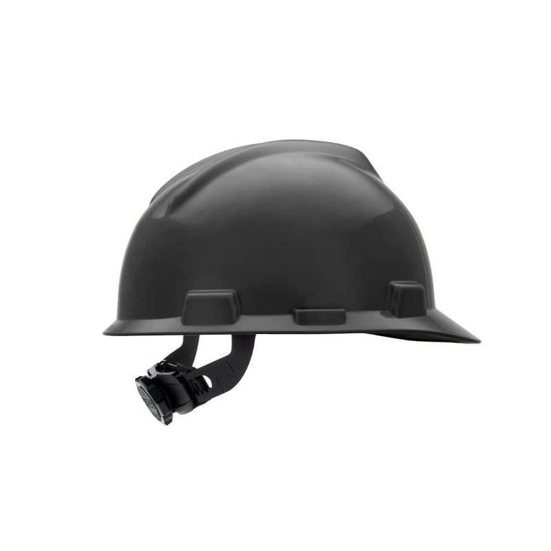 Polyethylene Shell, Superior Impact Protection, Self Adjusting Crown Straps - Standard Size in Black