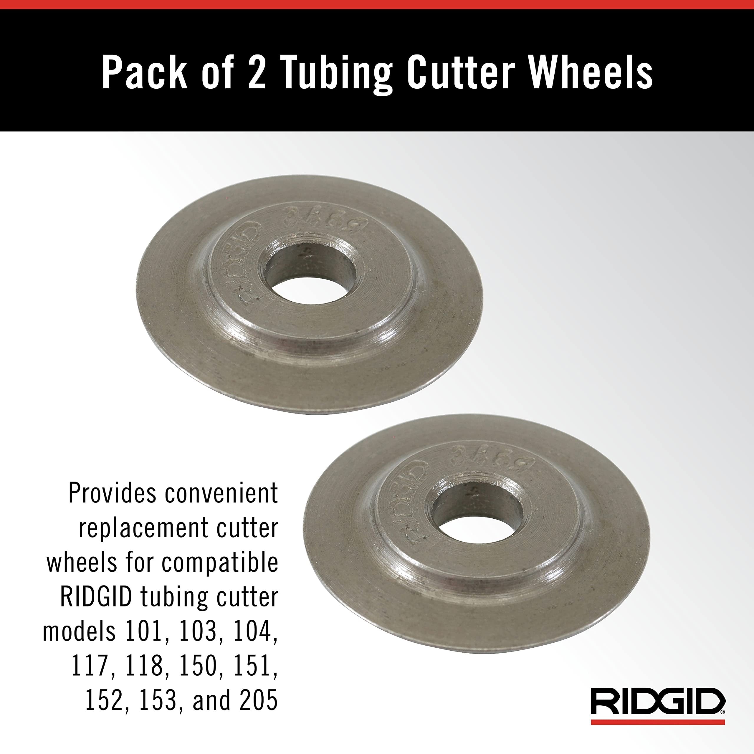 RIDGID 41317 Model E-3469 Tubing Cutter Replacement Wheel, Pipe Cutter Wheel