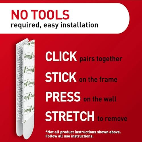 Command Glass,Wood,Concrete,Metal,Plastic Removable Wall,Indoor,Painting Foam Adhesive Tapes