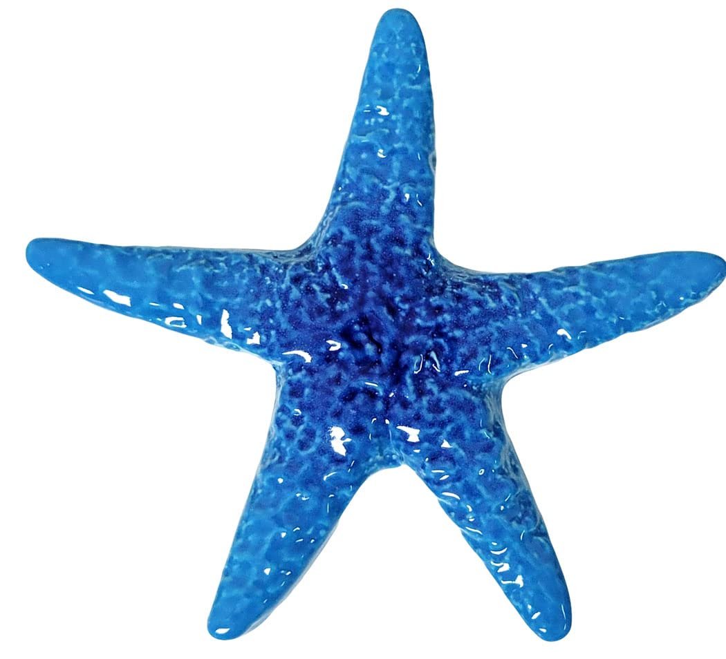 Artistry in Mosaics Mini Starfish Ceramic Swimming Pool Mosaic (5", Light Blue)