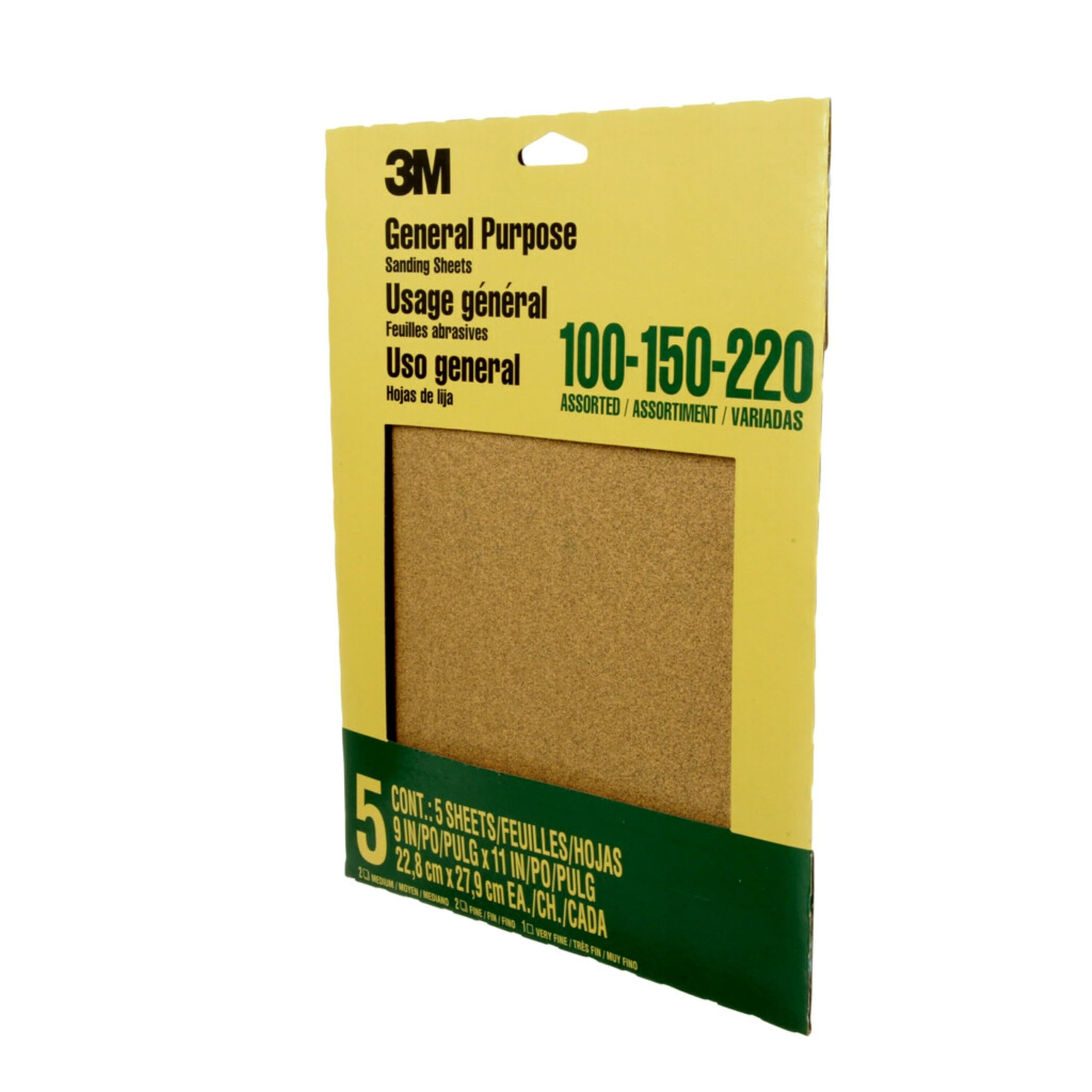 3M General Purpose Aluminum Obyide Sandpaper