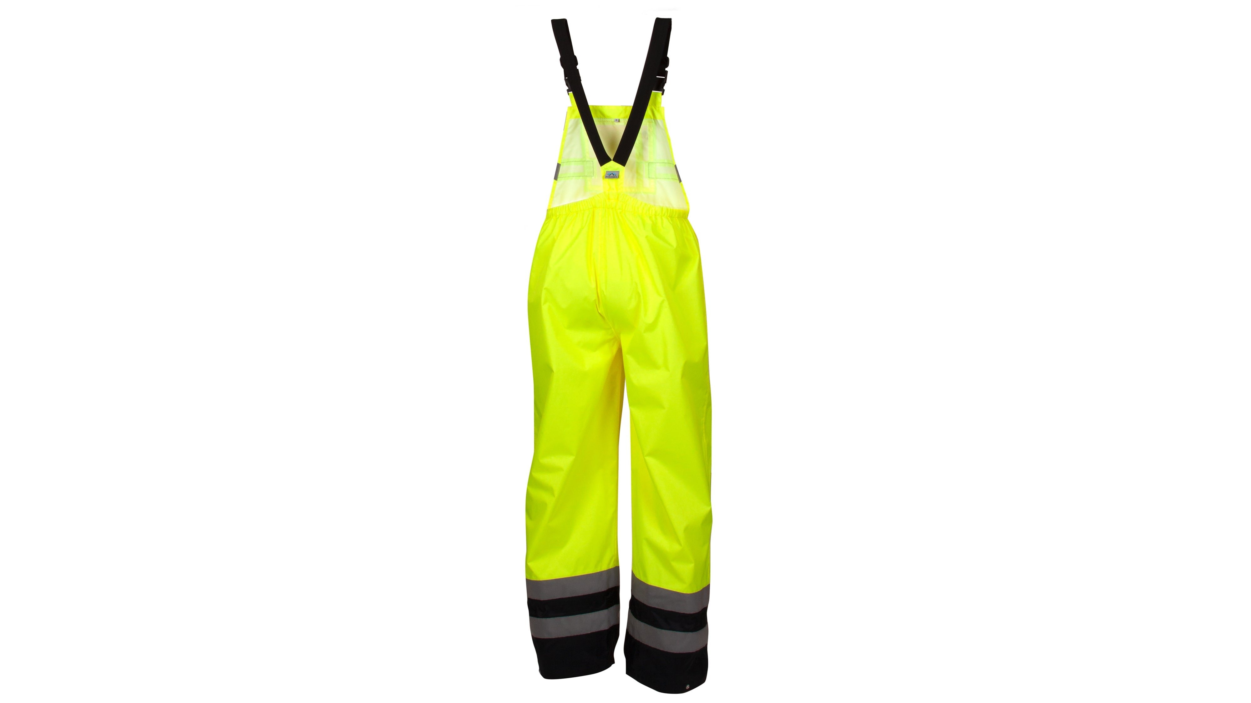 PYRAMEX RRWB3110 Premium Hi-vis Rainwear Bibs