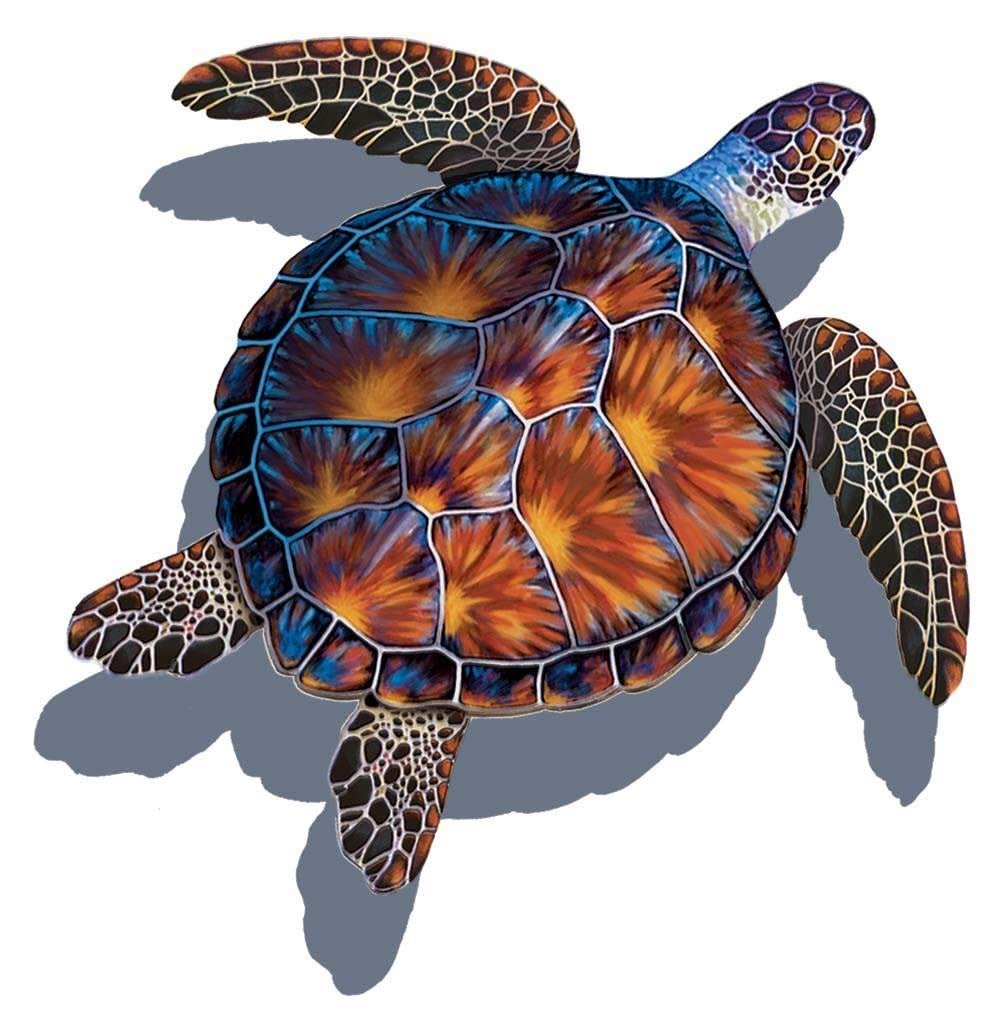 Sea Turtle Porcelain Swimming Pool Mosaic