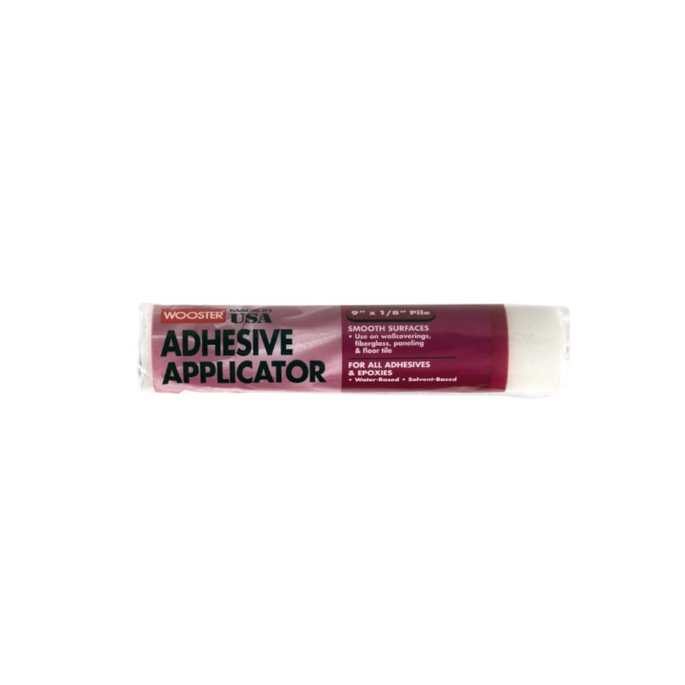 Wooster Fabric 1/8 in. x 9 in. W Regular Adhesive Applicator Roller Cover for Smooth Surfaces 12 - Case