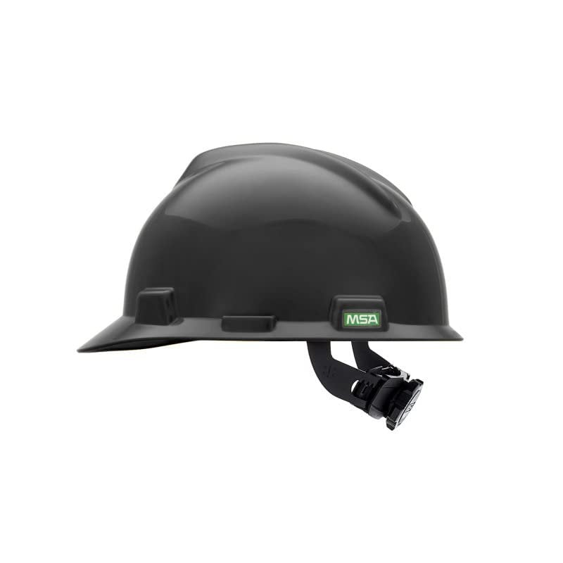 Polyethylene Shell, Superior Impact Protection, Self Adjusting Crown Straps - Standard Size in Black