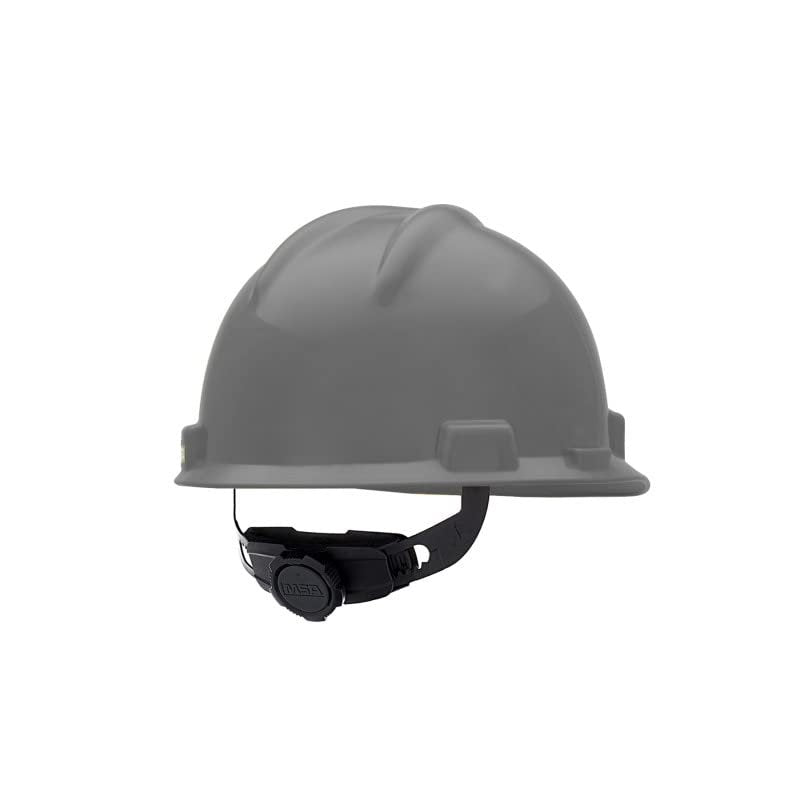 Polyethylene Shell, Superior Impact Protection, Self Adjusting Crown Straps - Standard Size in Navy Gray