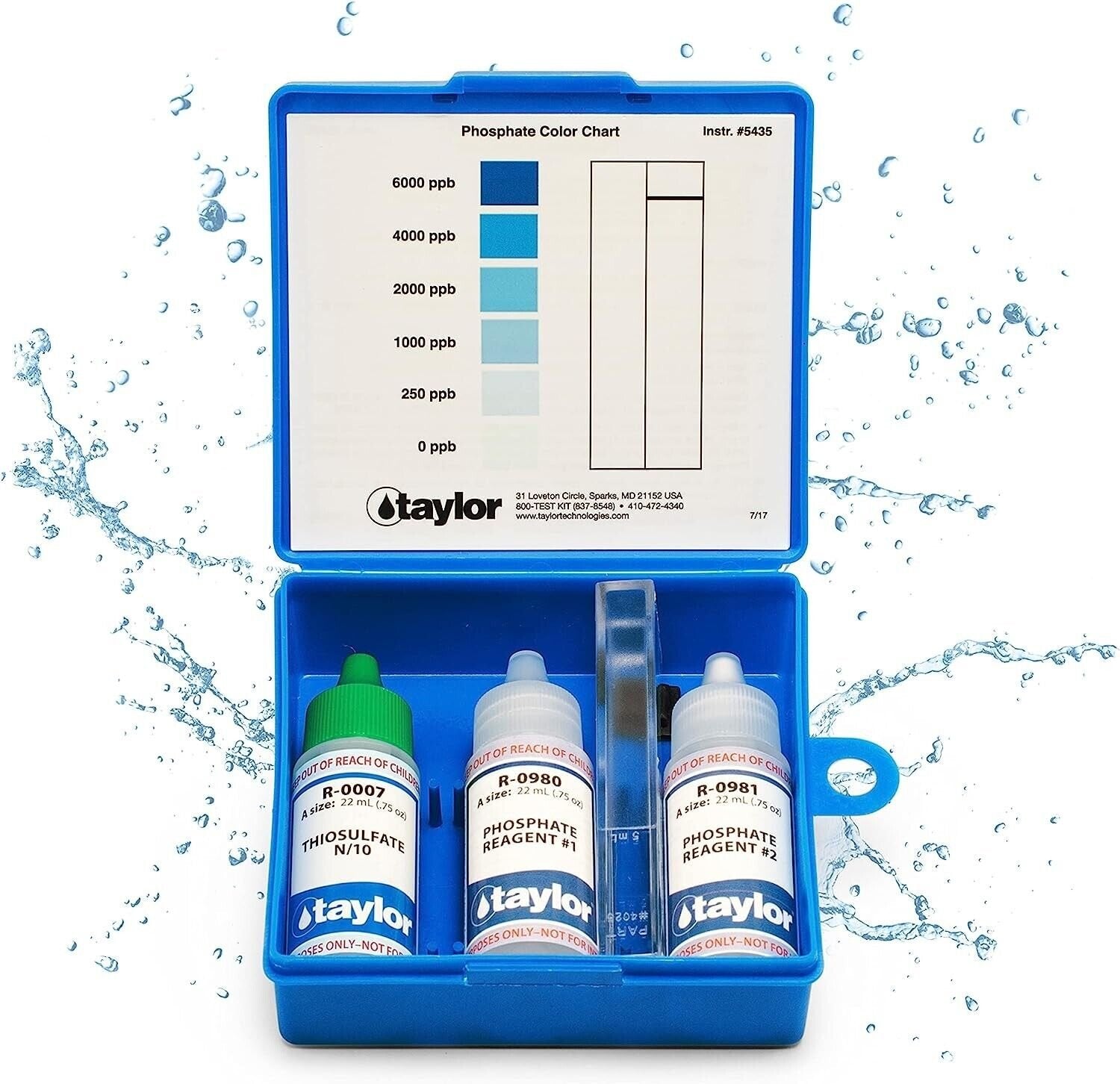 TAYLOR PHOSPHATE TEST KIT K-1106