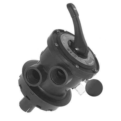 Hayward SP0715ALL VariFlo Side-Mount Control Value, Black