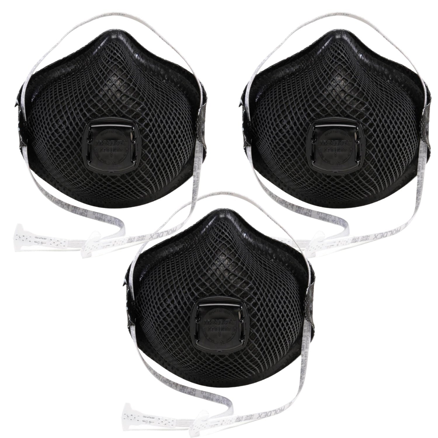 MOLDEX M2700 - Special Ops™ Series HandyStrap® N95 Particulate Respirator, Non-Oil Based Particulates, M/L - 10/BOX