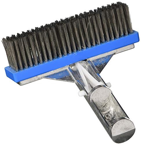 Pentair R111616 604A Back Aluminum Algae Brush with Stainless Steel Bristle, 6-Inch