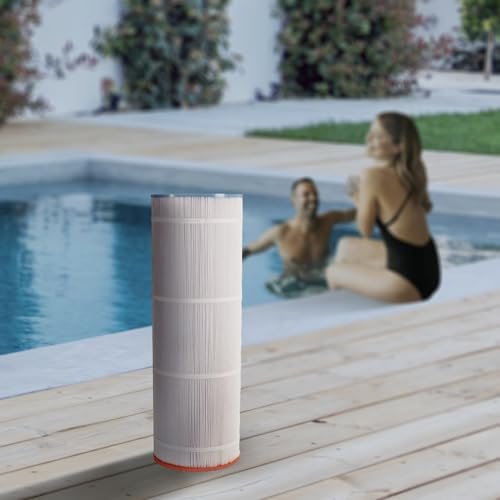 Unicel SC3-SR100 102 Square Foot 3 Oz Media Replacement Swimming Pool Filter Cartridge, 195 Pleats, Compatible with Sta-Rite Posi-Flo Models