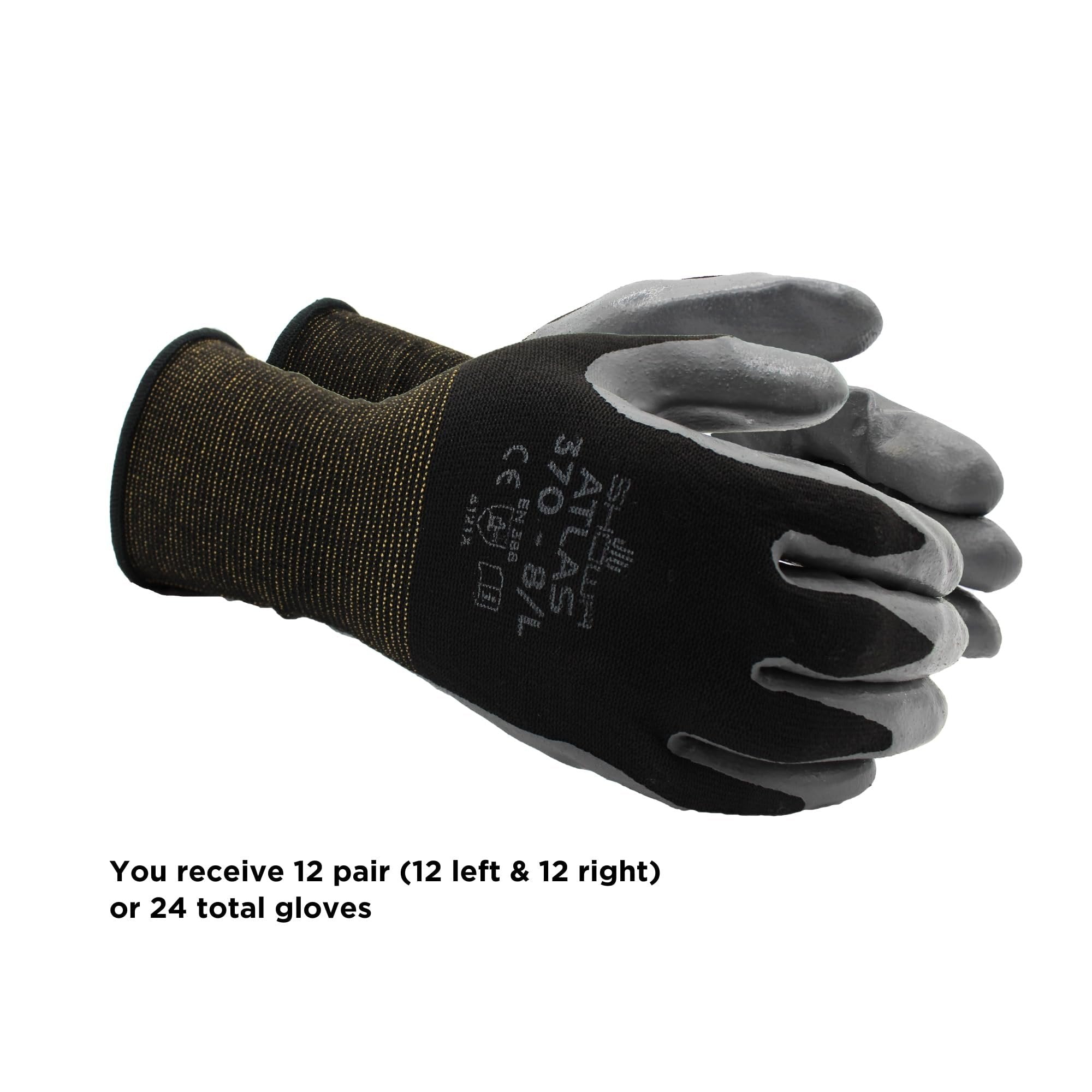 SHOWA unisex-adult Atlas 370bGeneral Purpose Work Gloves